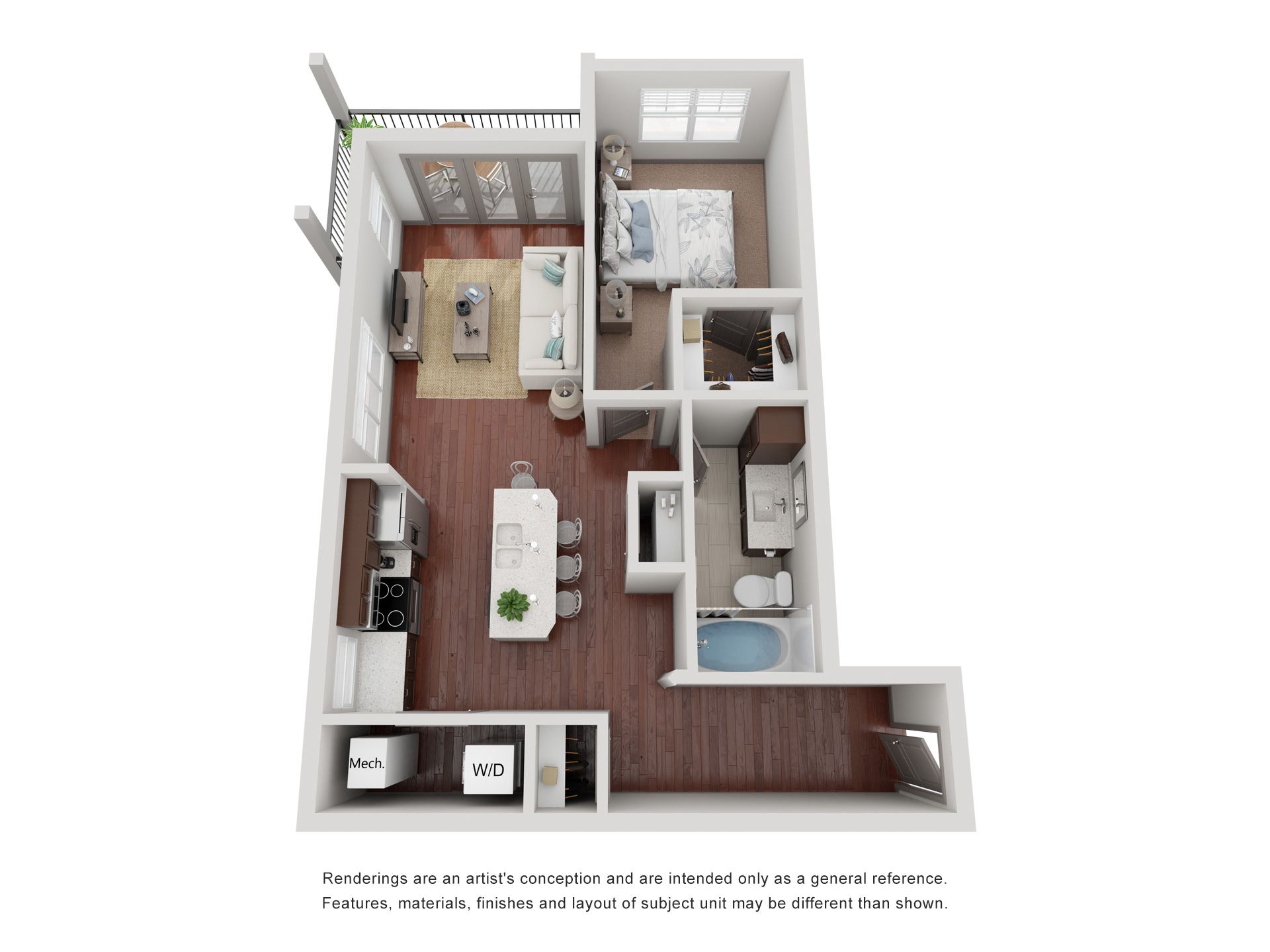 Roseland A floorplan