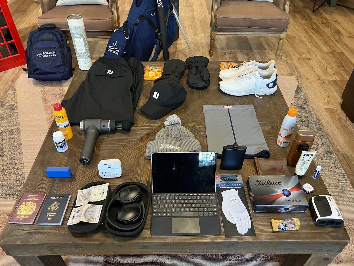 What to pack on your Scratch Golf Tours trip to Scotland, Ireland or England