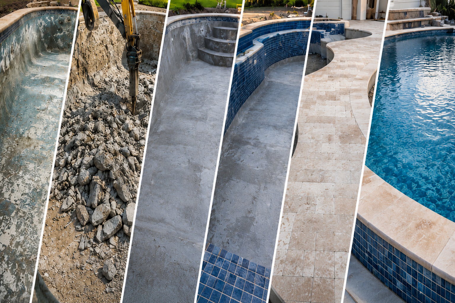 Steps-pool-remodeing