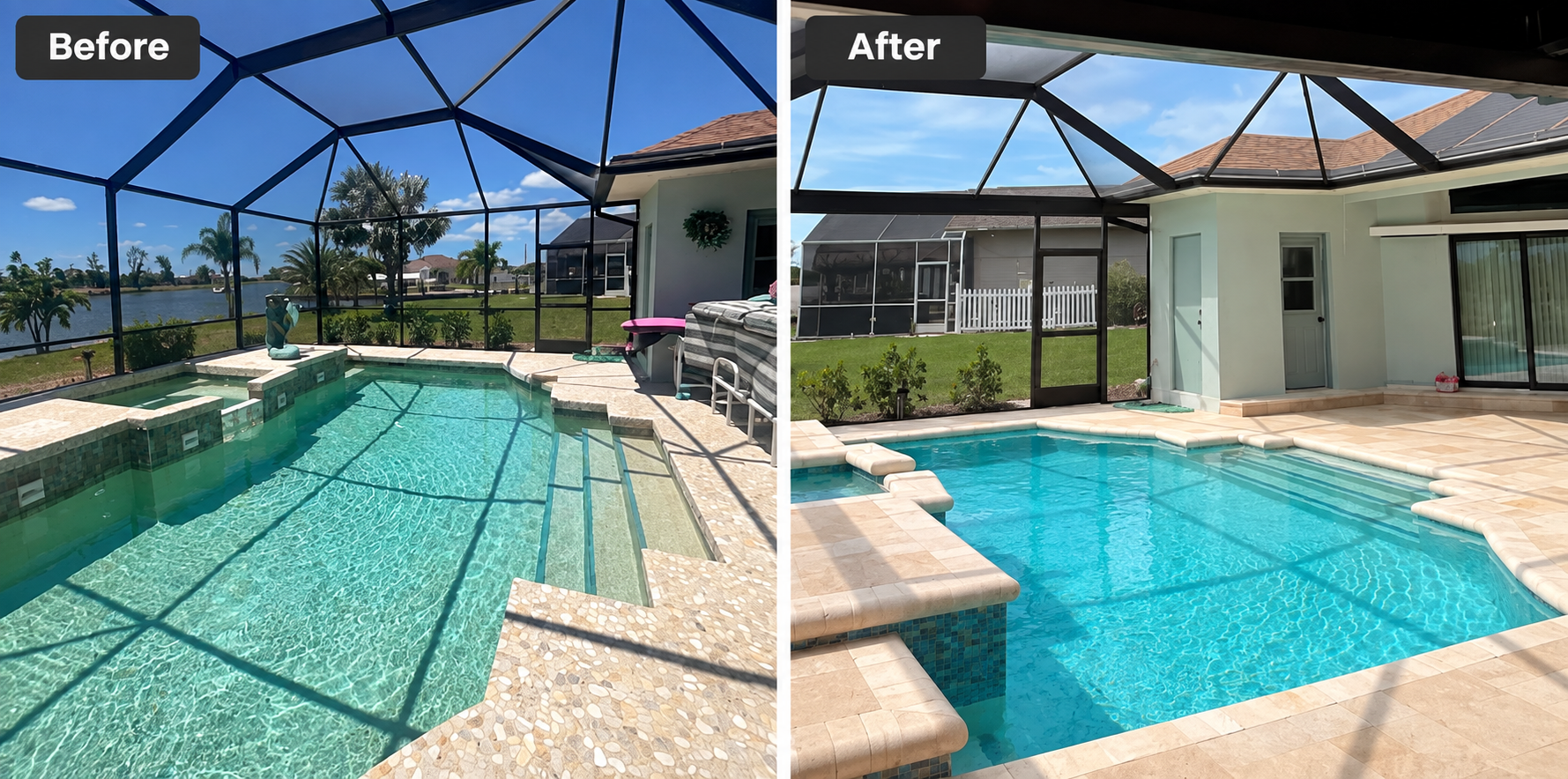 Pool Renovation Before & After: Real Florida Pool Transformations