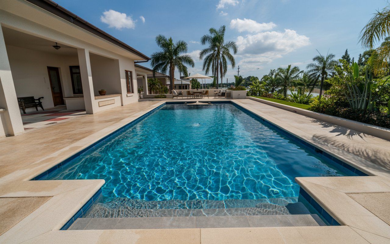 Transform your pool into a backyard paradise. Our experts specialize in applying Diamond Brite finishes that protect and beautify your pool for the long run.