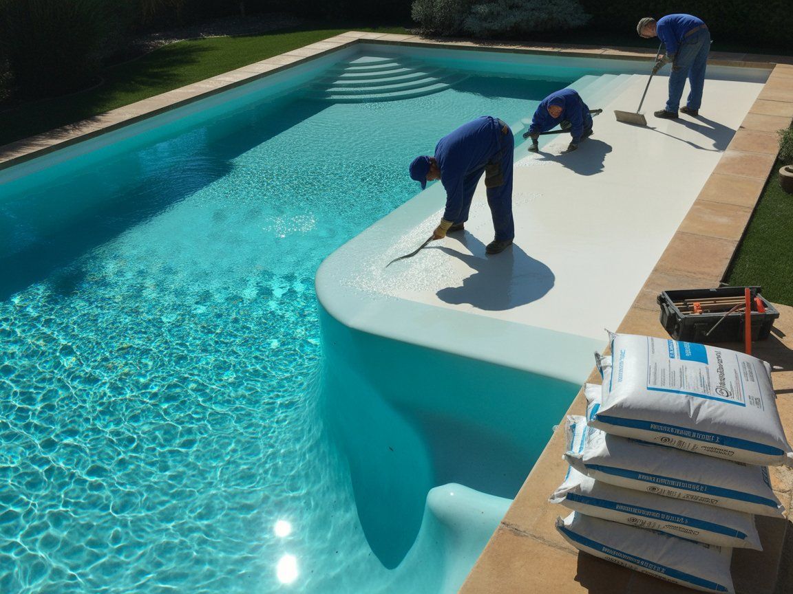 Our pool renovation ensures long-lasting strength while giving your pool a sleek, modern finish.