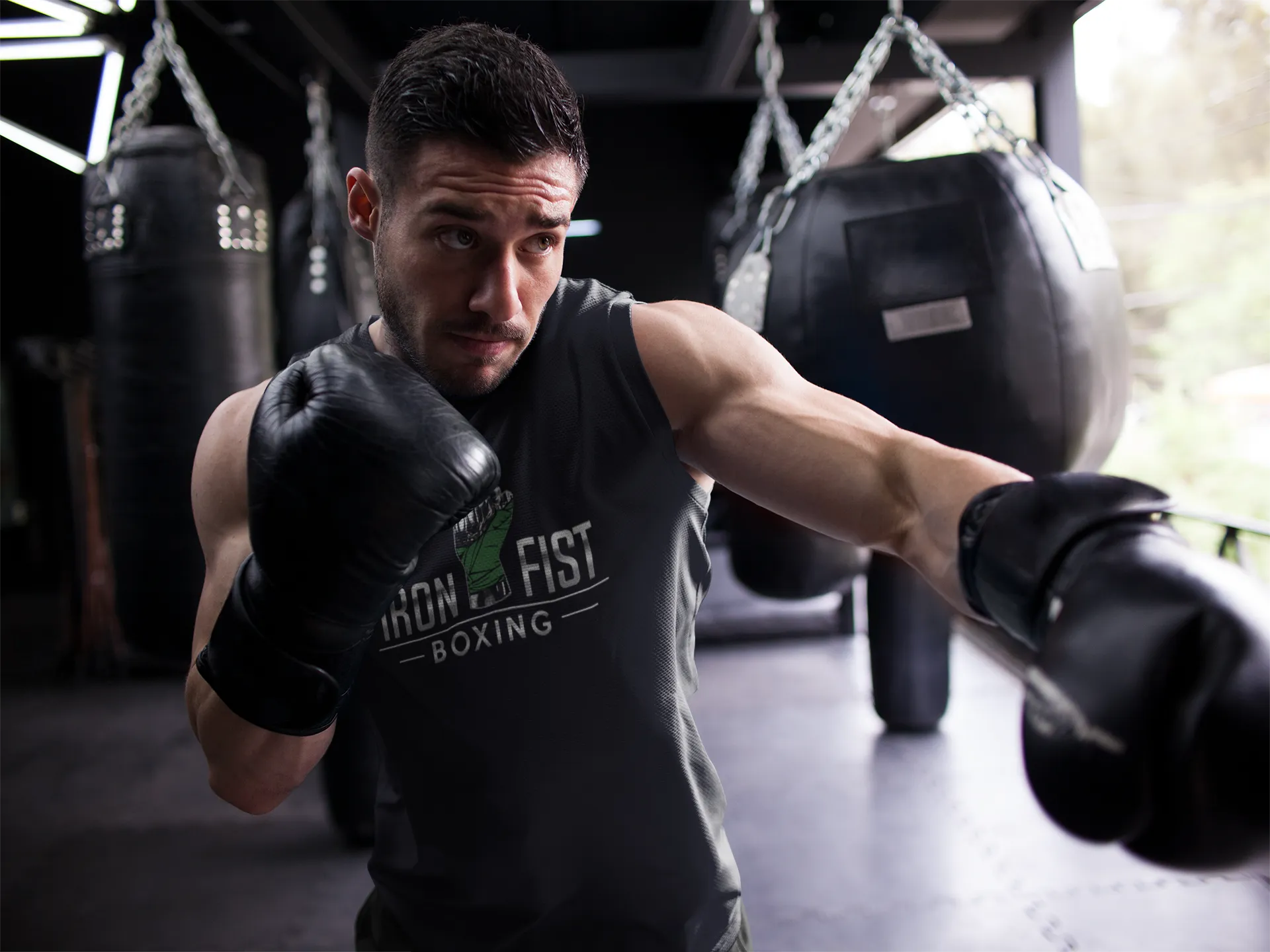 Brand and design services for Iron fist boxing coaching business in Reading UK