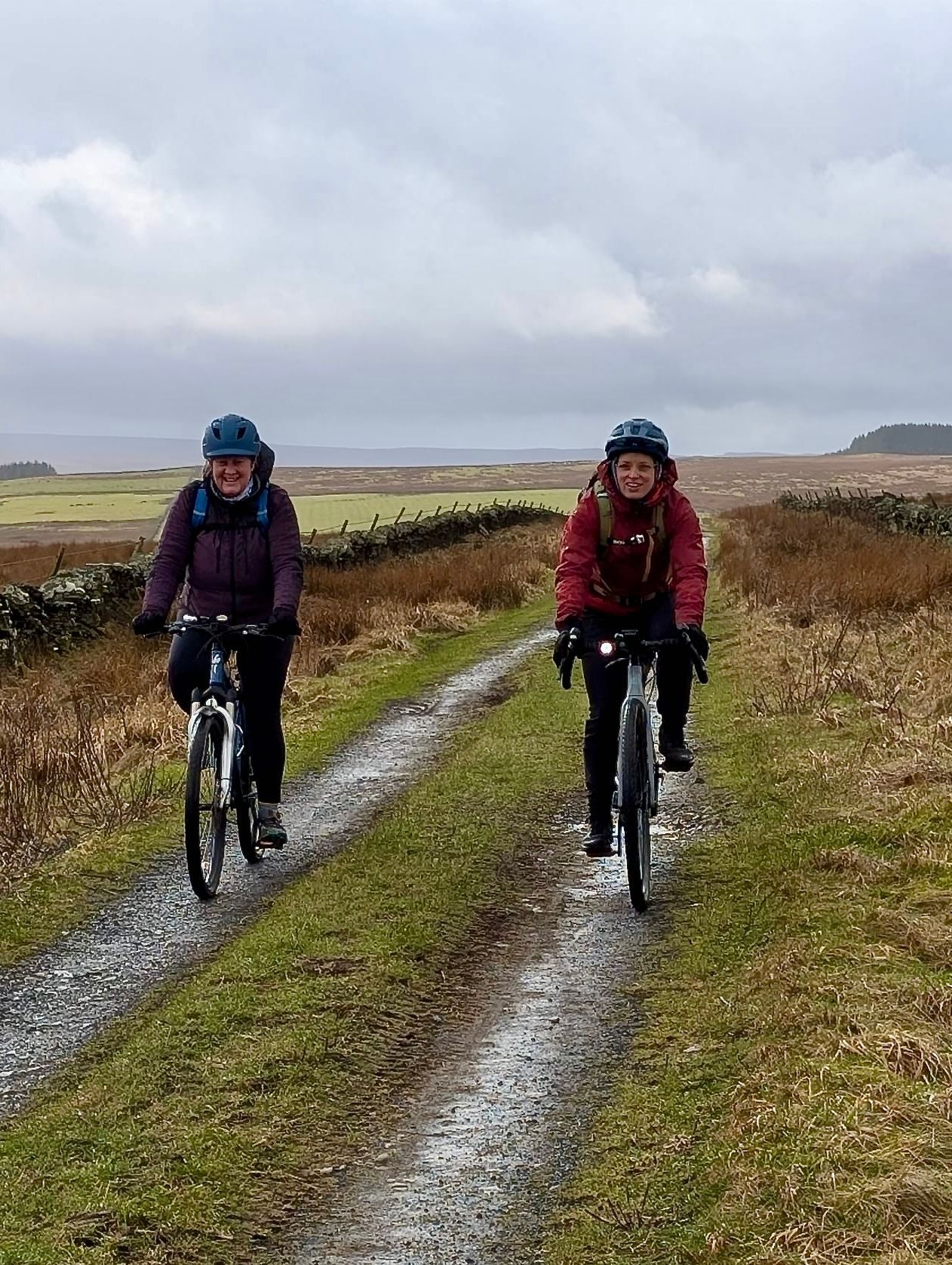 Photo of single cyclist