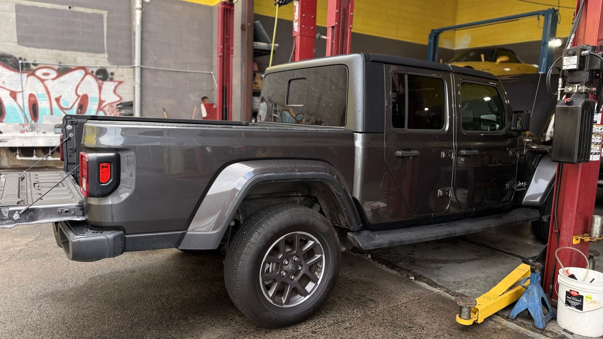 Car In Shop Garage | Sky Auto Repair