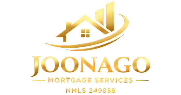 A logo for a company called joonago mortgage services
