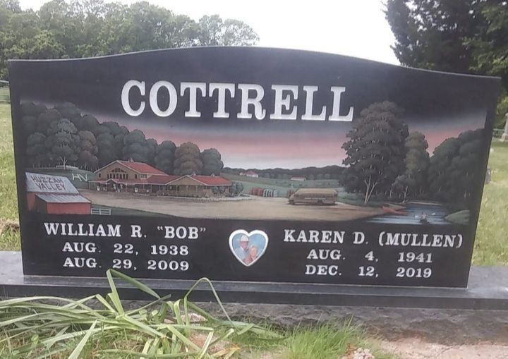 Headstone with