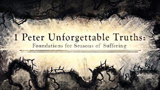 A poster for 1 peter sermon series