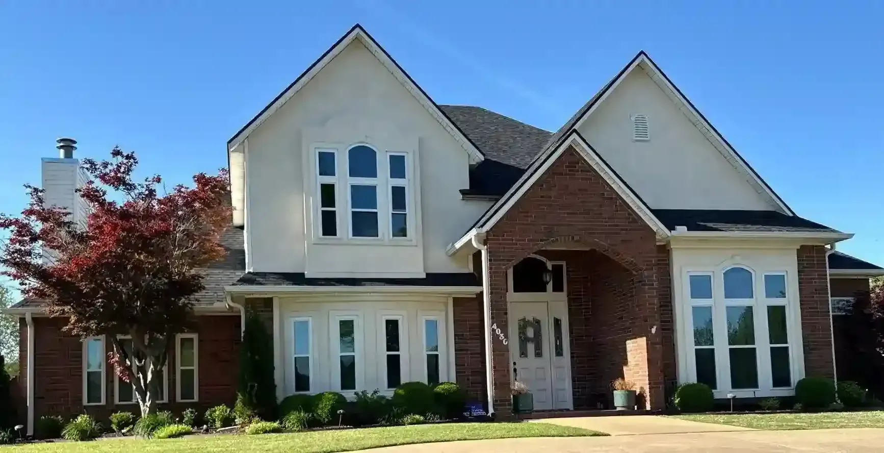 Before and after window installation demonstrating upgraded design and improved functionality.