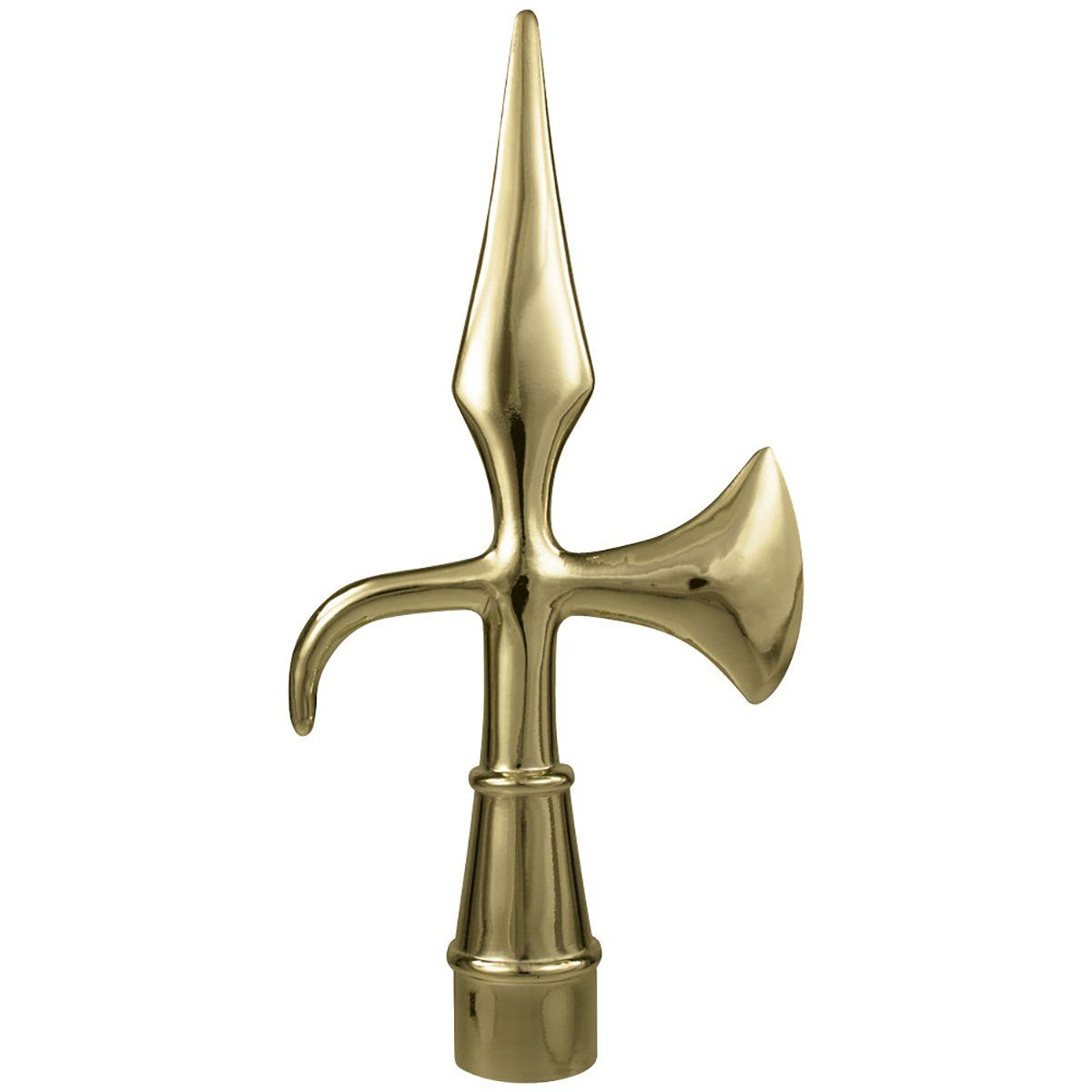 Metal-Axe-Flagpole-Ornament-Flagsource-Southeast-Woodstock-Ga