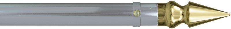 parade-banner-aluminum-deluxe-poles-with-spear-ends-silver-Flagsource-Southeast-Woodstock-Ga