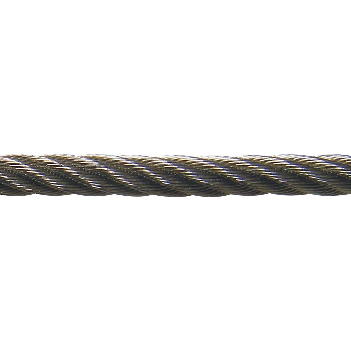 A close up of a rope on a white background.
