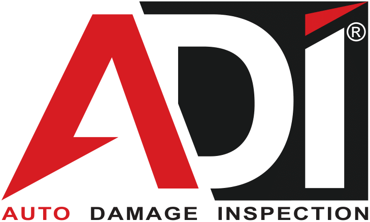 Logo for Auto Damage Inspection: red 