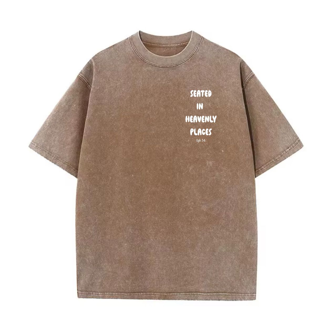 Brown Seated in Heavenly Places Shirt