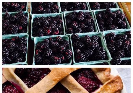 blackberries