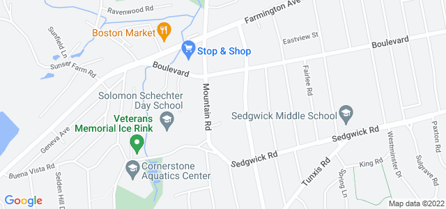 Map of business location