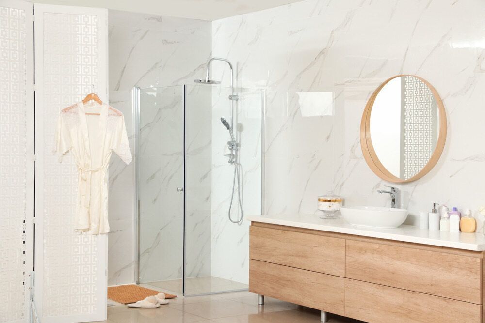 A Bathroom — SG Glass & Aluminium in Wagga Wagga, NSW
