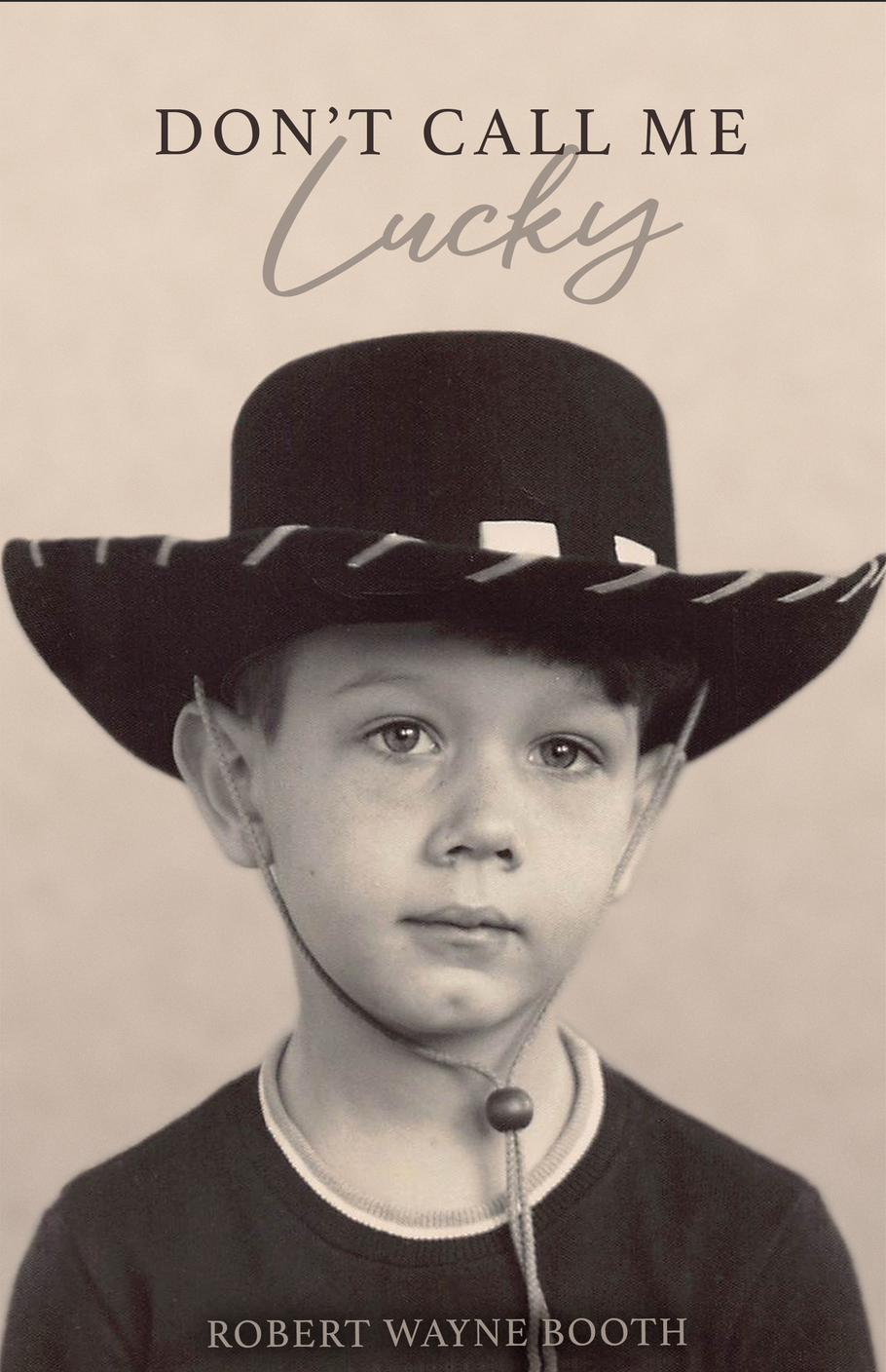 Book cover that shows a boy in a cowboy hat.