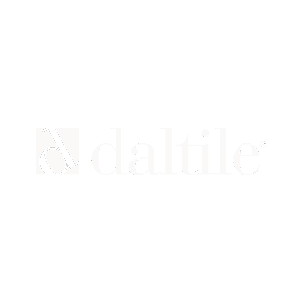 Pale “dalkit” logo in light gray on a white background