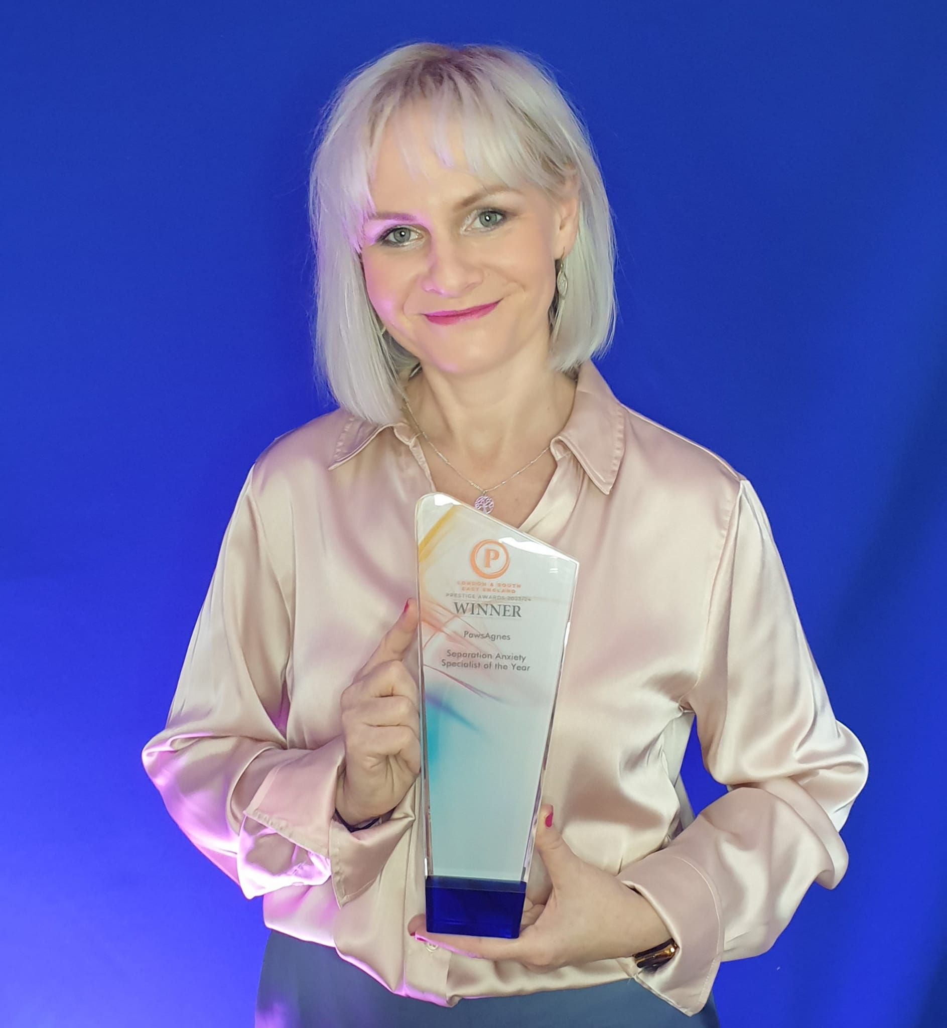 Southern Enterprise Award Trophy for Dog Trainer of the Year South London