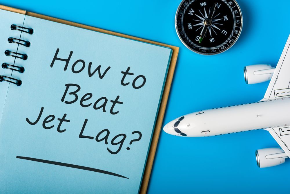 how to be jet lag on notepad