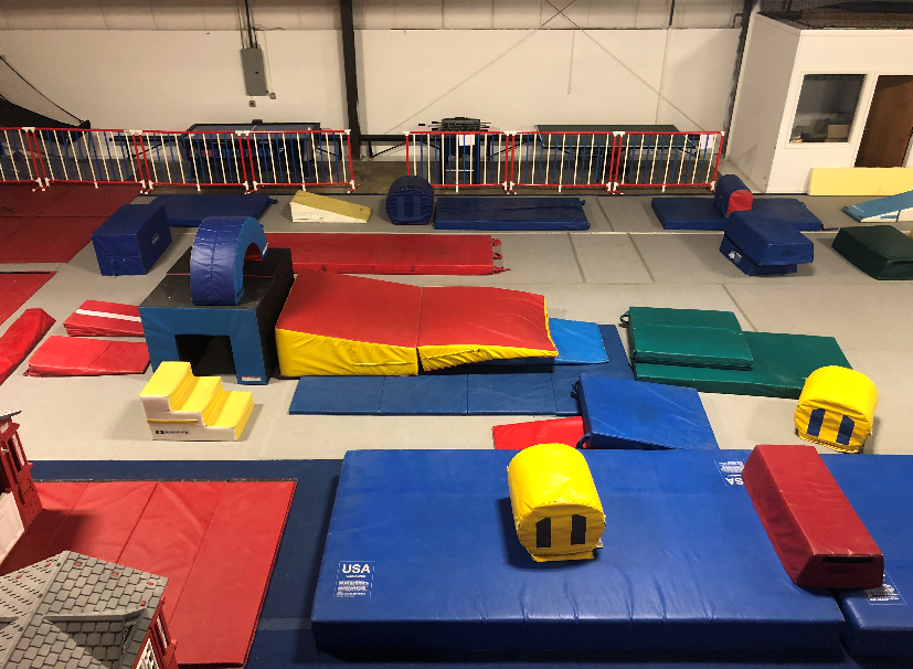 A Clean Indoor Playground With Lots of Bumpy Foams