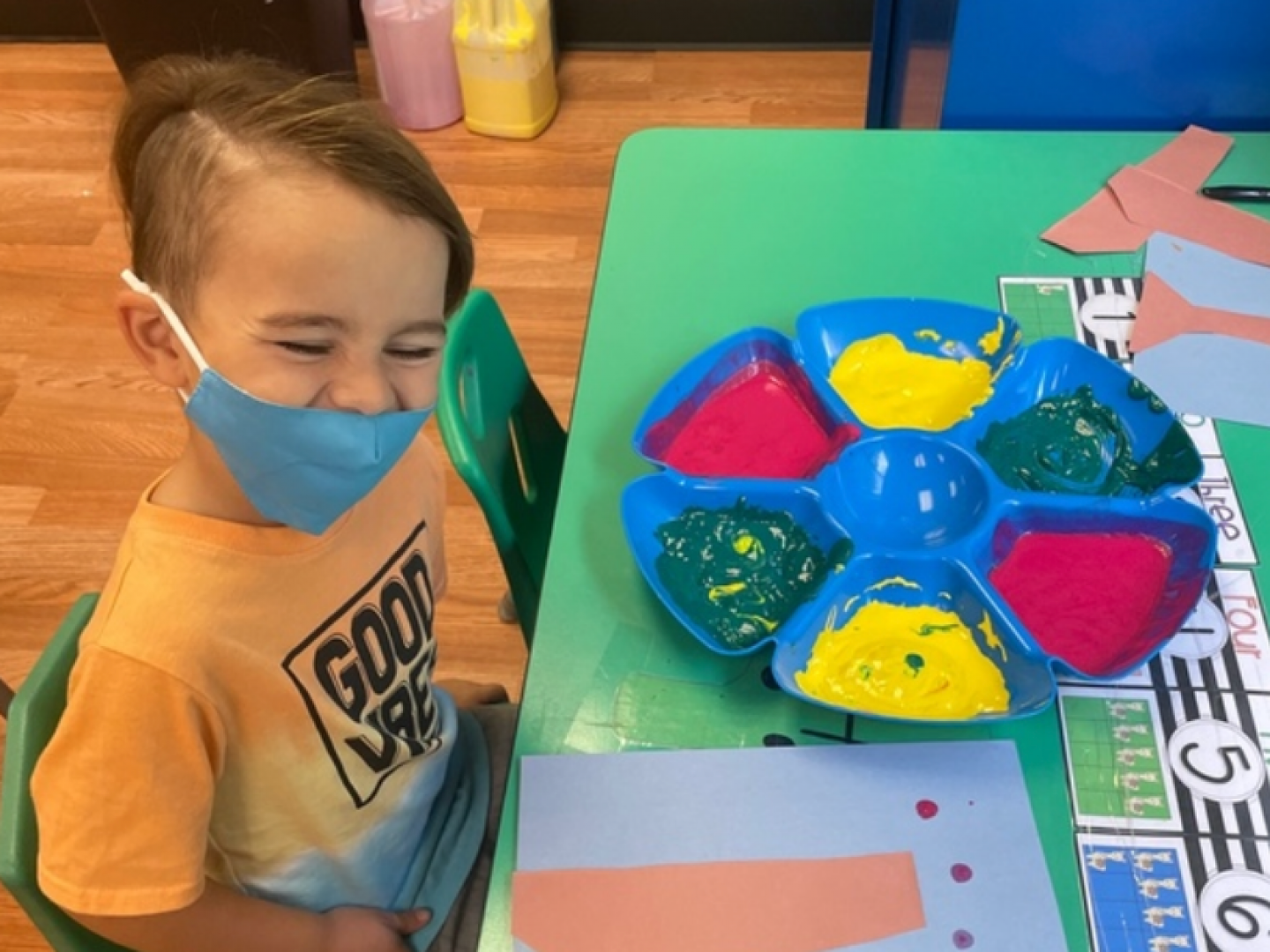 A Happy Preschool Kid