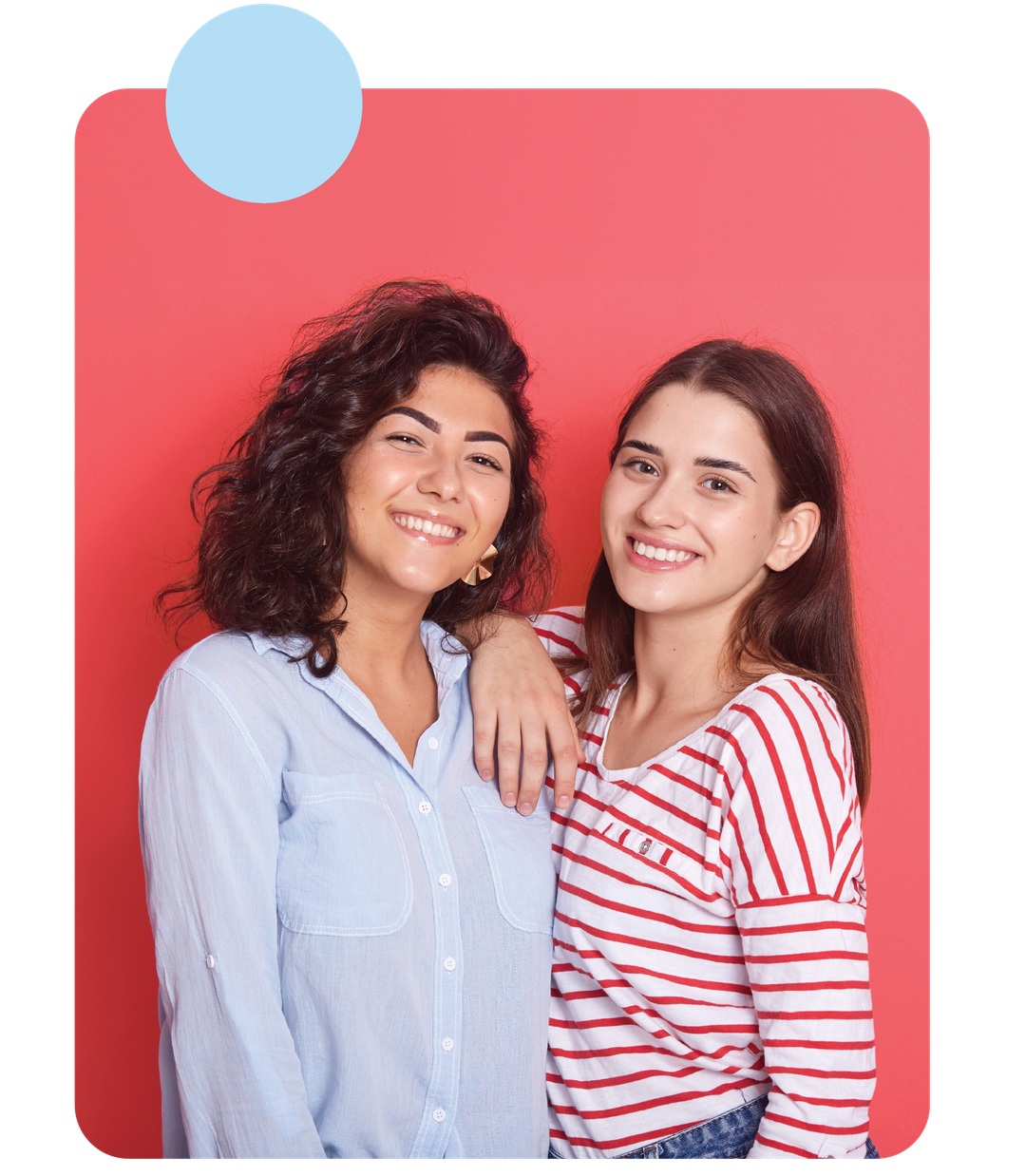 military-mom-and-teenage-daughter-with-autism-smiling-togoether