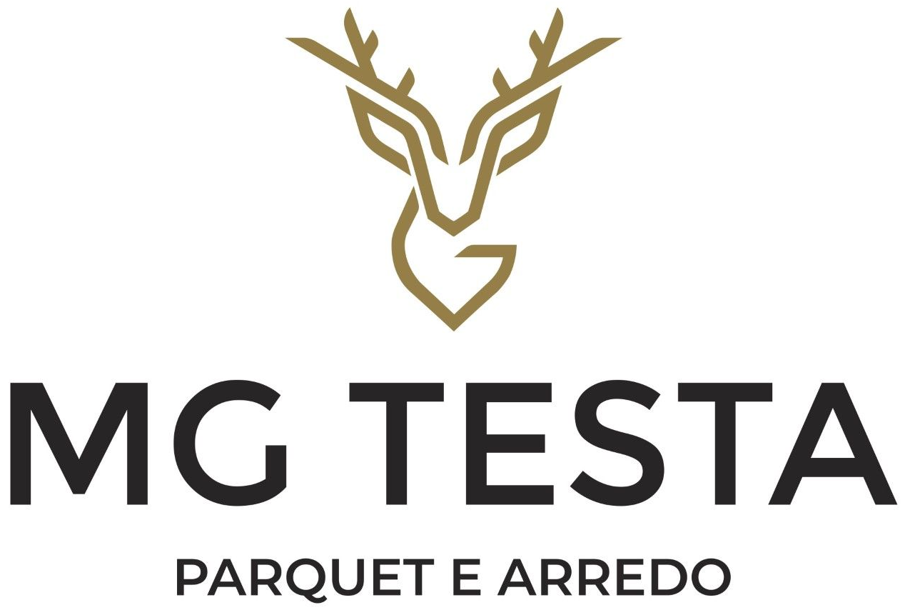 Logo MG Testa con testa di cervo stilizzata e la scritta