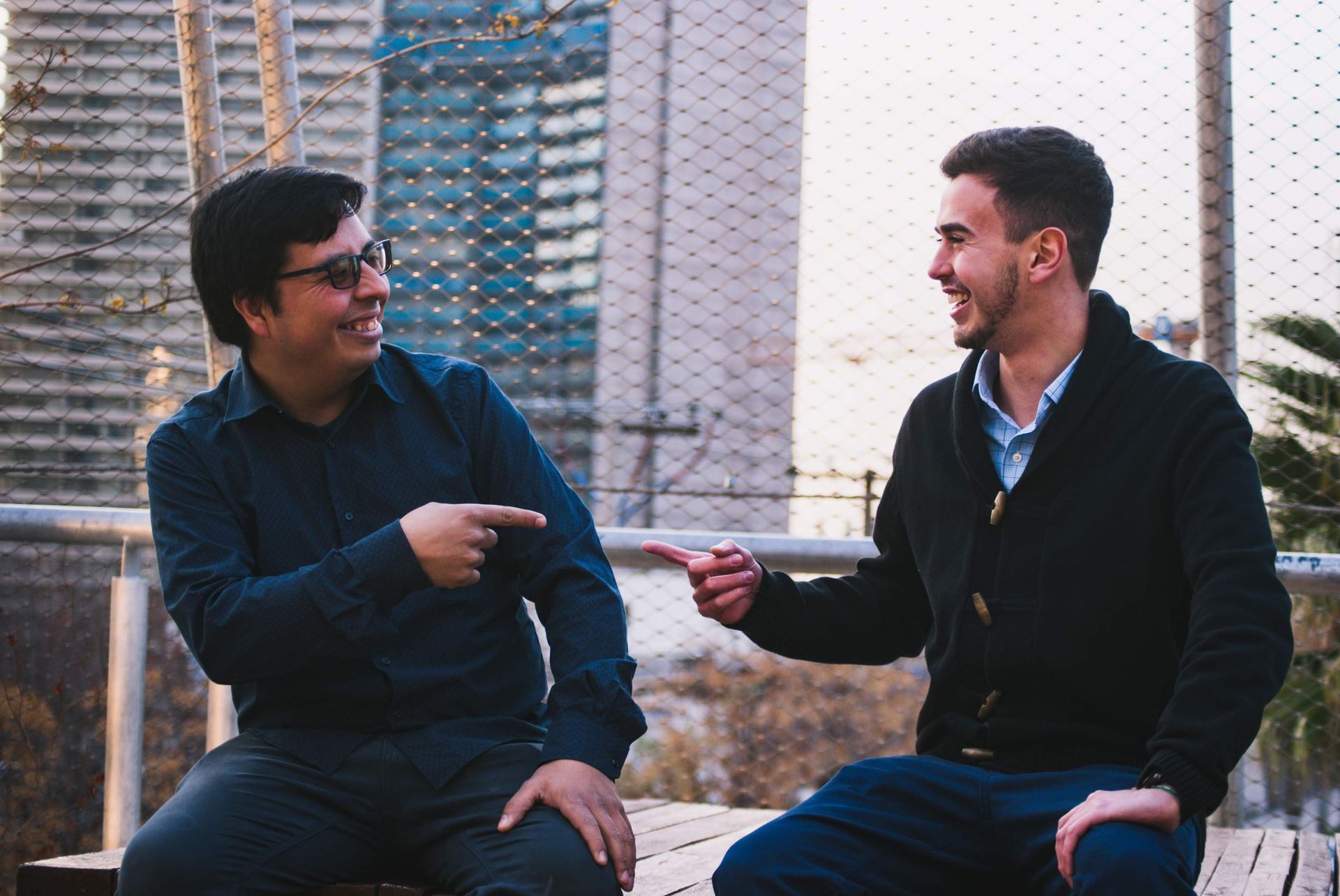 connections are made through community