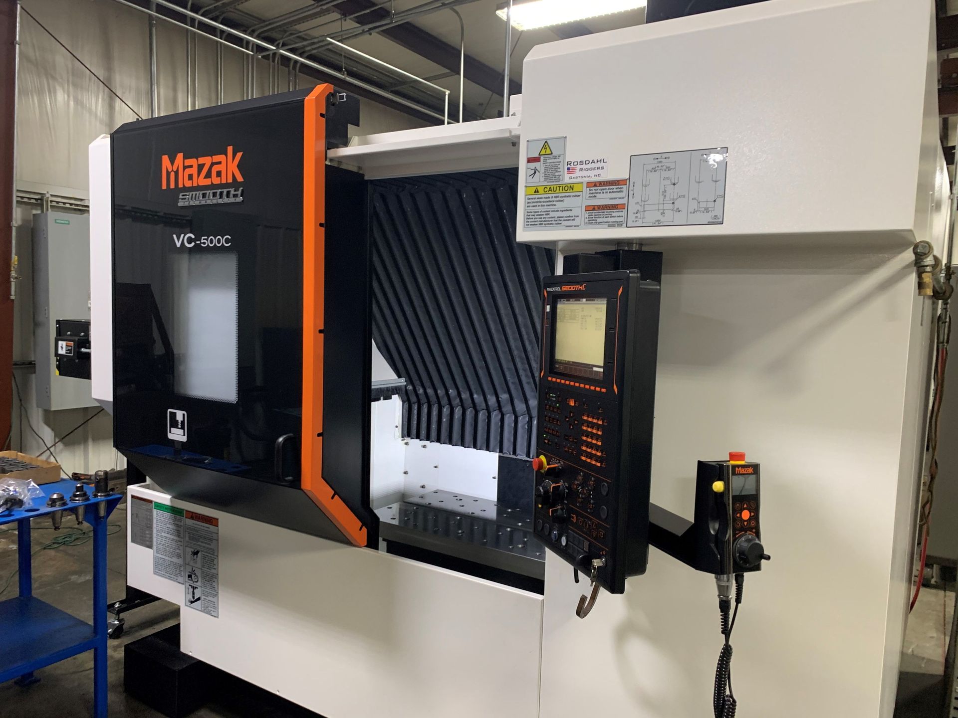 CNC Machining Services a mazak cnc machine