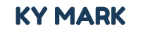 KY MARK in dark blue text.