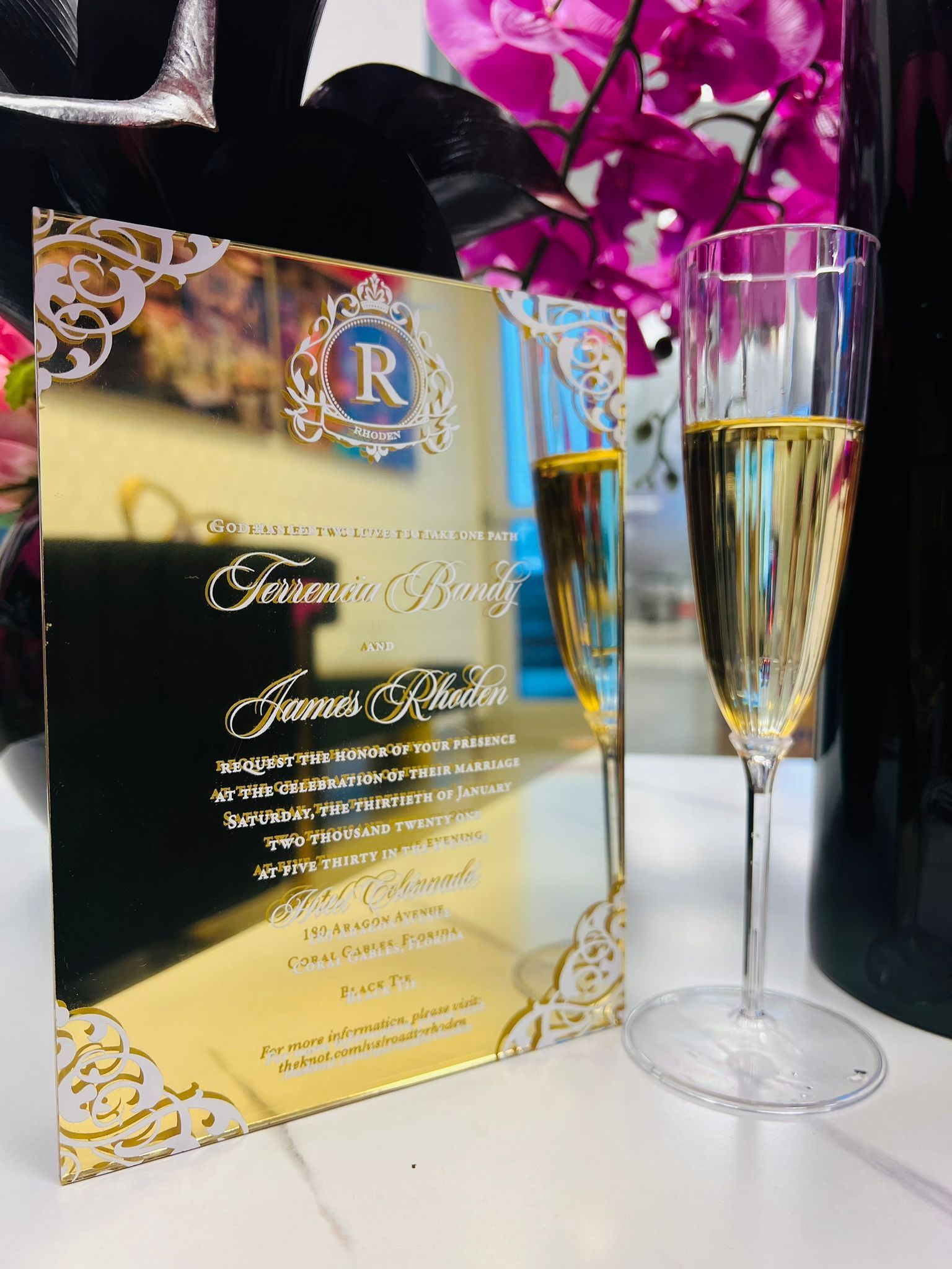 Acrylic Invitations