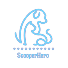 Scooper Hero Pet Waste Removal Logo