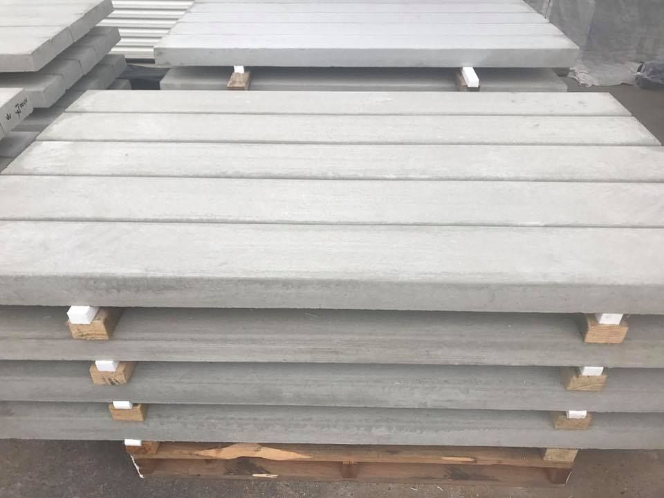 Stack of Precast Concrete Panels on Wooden Pallets — NQ Prefab Concrete Products Pty Ltd in Coconuts, QLD
