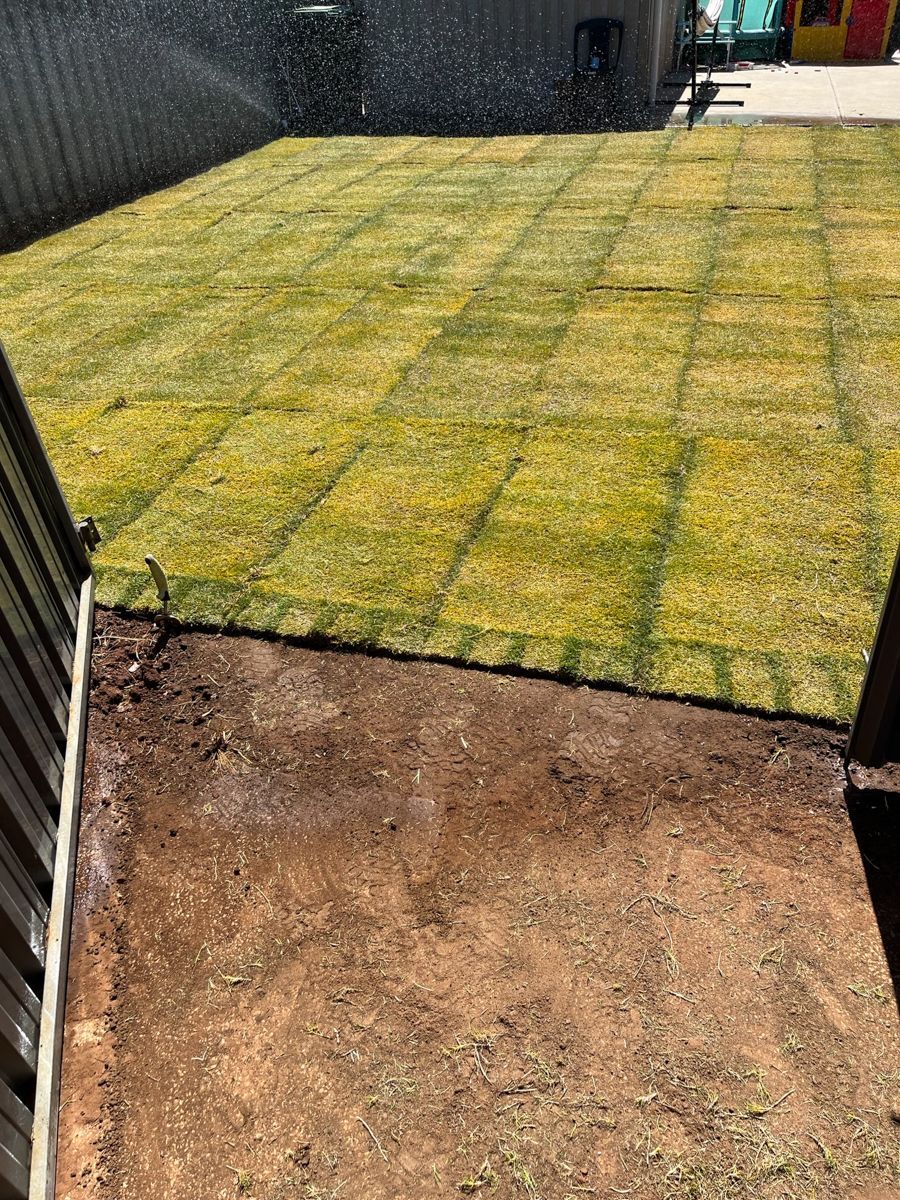 Earthworks and landscaping