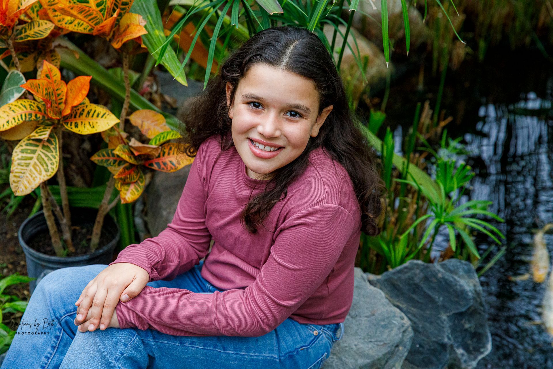 girl in outdoor photography
