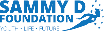 The logo for the sammy d foundation youth life future
