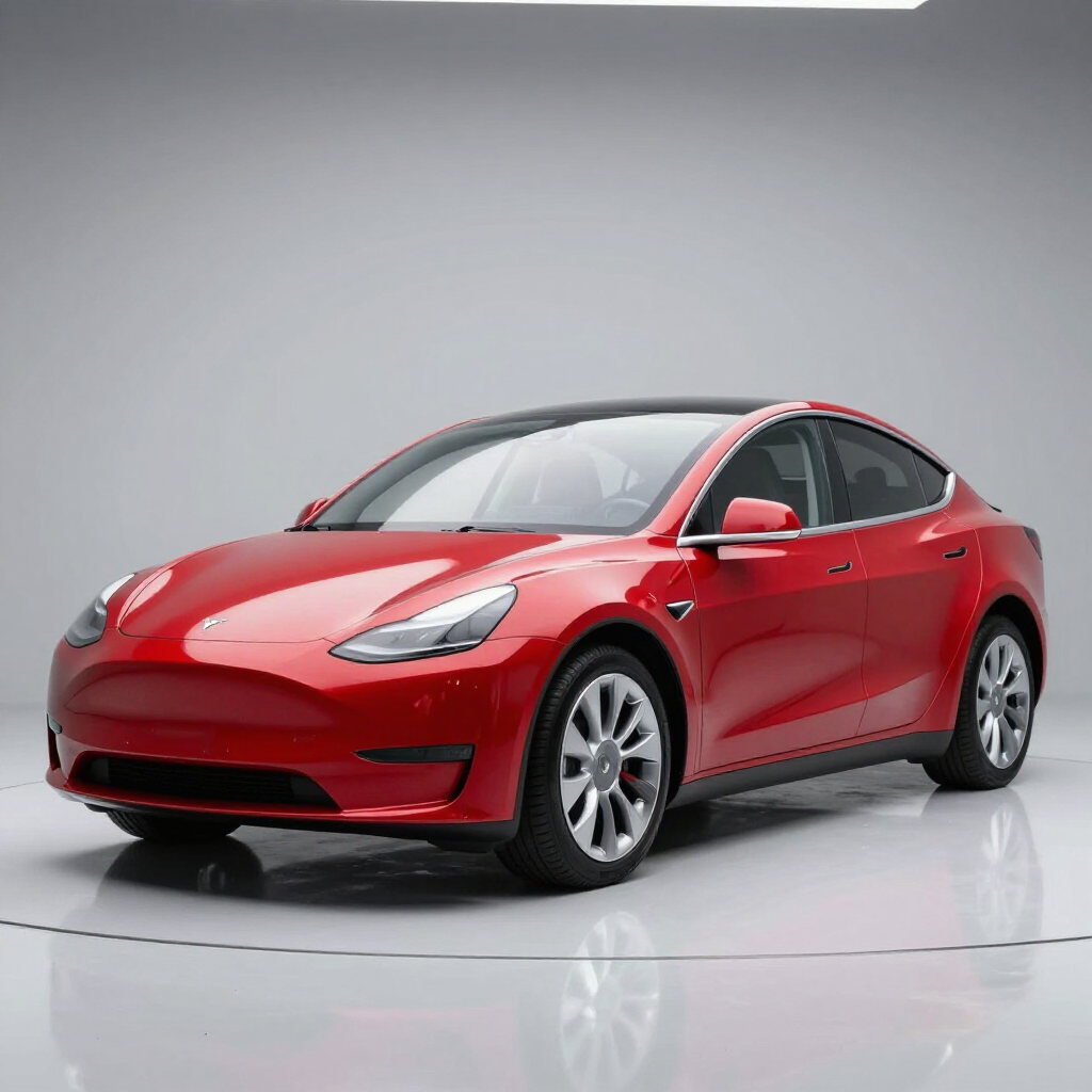 Red Tesla