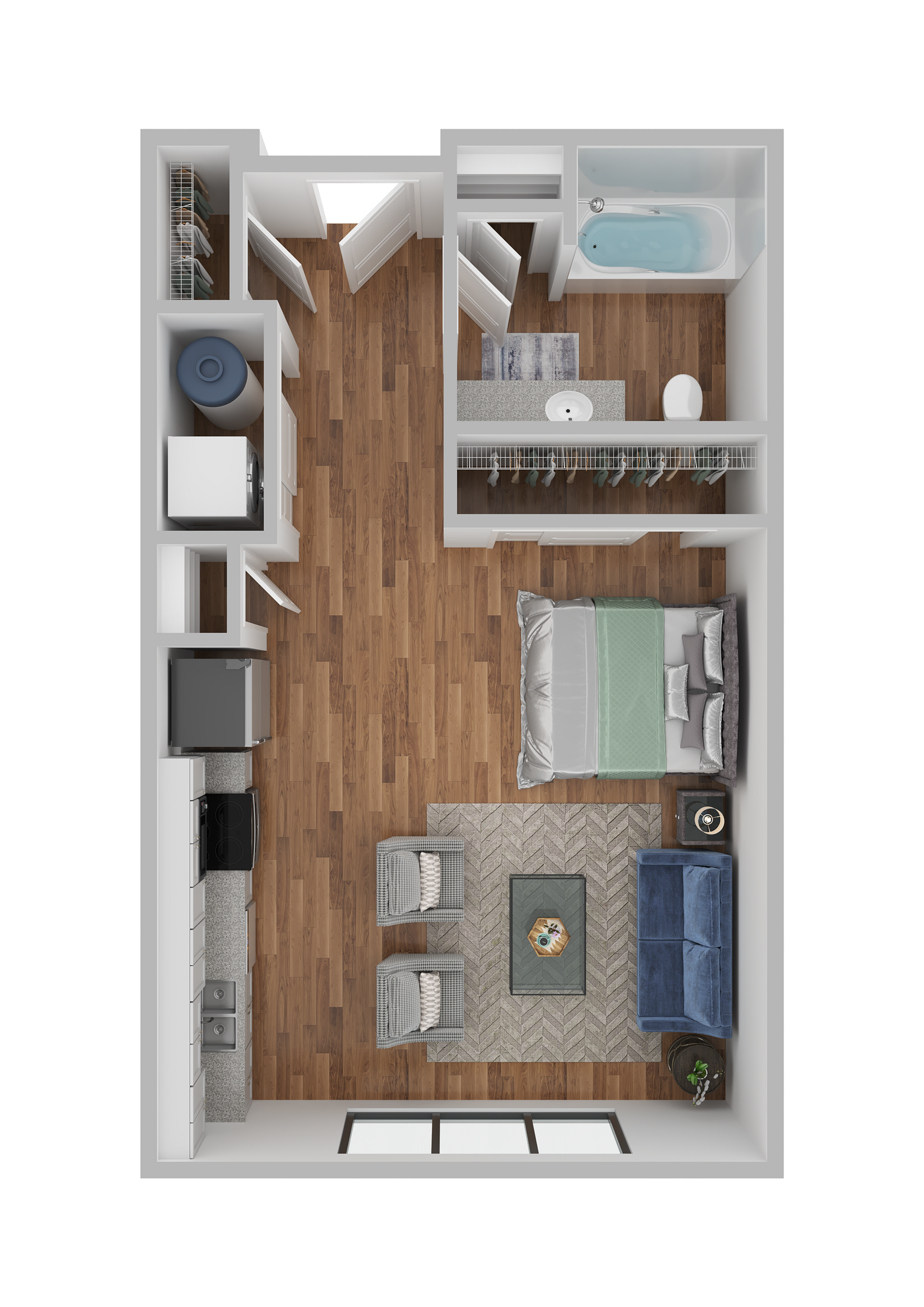 Studio Floorplan