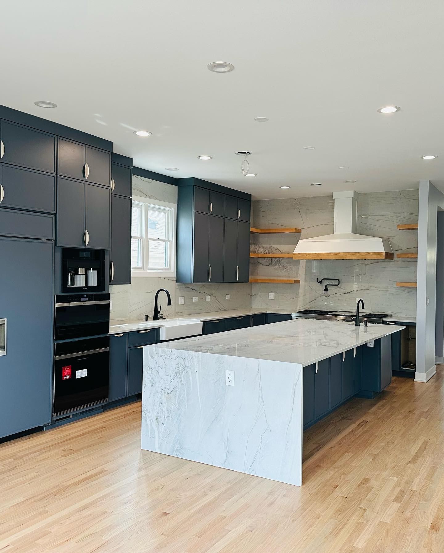 Dark Grey Kitchen Design Broadview IL