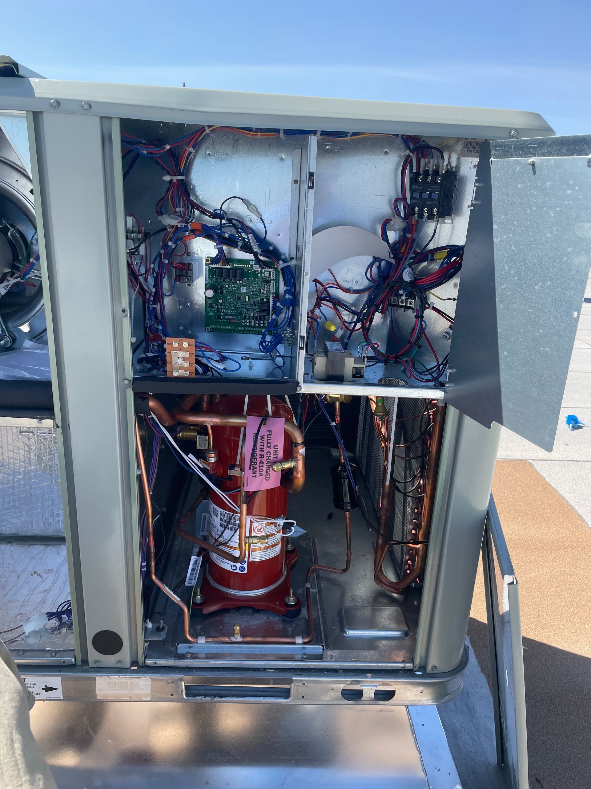 Inside Of An HVAC Unit — Buckeye, AZ — HOMEFRONT AIR CONDITIONING LLC