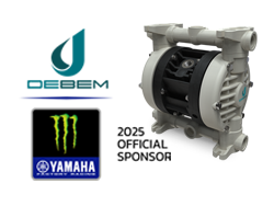 Air-operated double diaphragm pump with