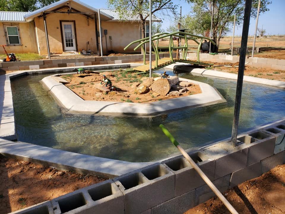 Large Pond - Lubbock, TX - Rocky's Construction