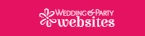 WeddingPartyWebsites pink logo with white flower icon and text