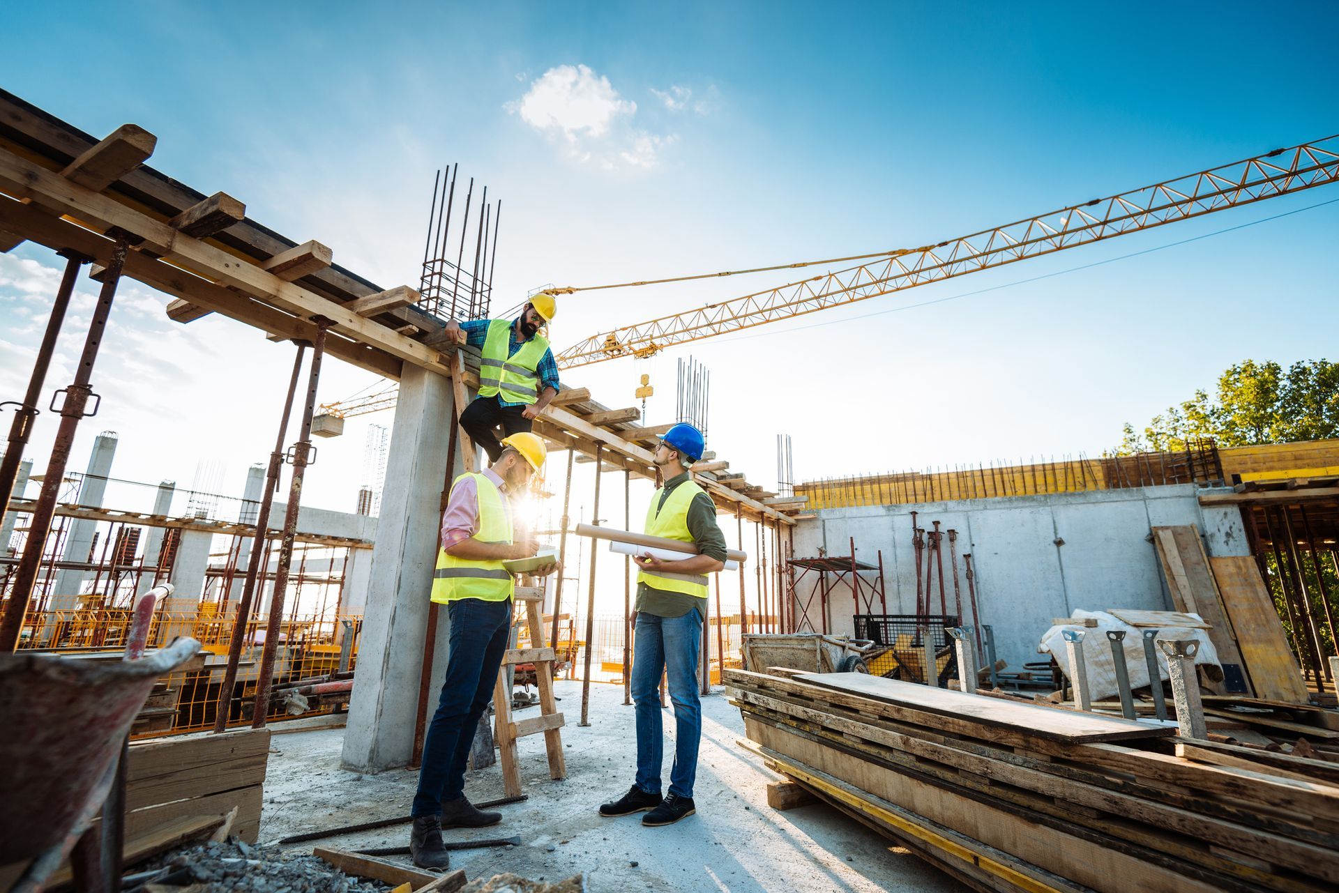 Site with Engineers and Construction Workers — Tucker, GA — G&R Permitting Solutions
