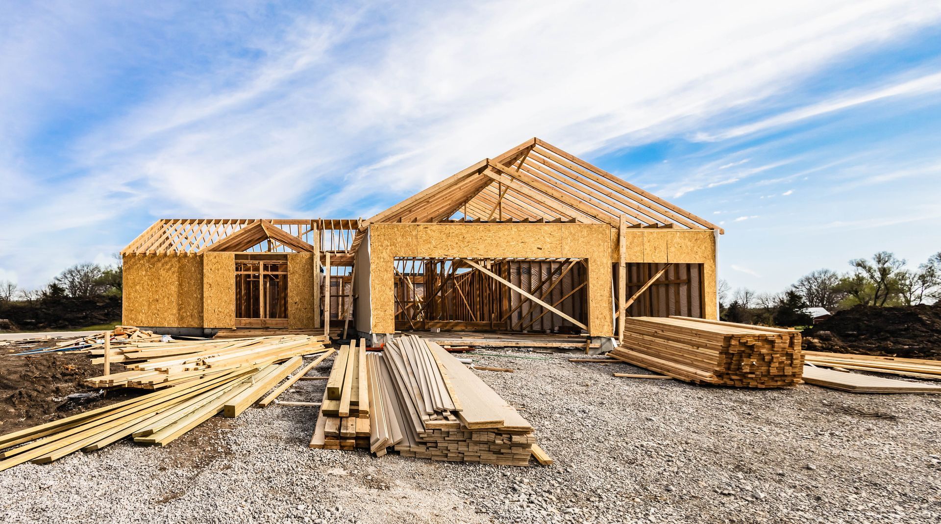 New House Building at the Construction Site — Tucker, GA — G&R Permitting Solutions