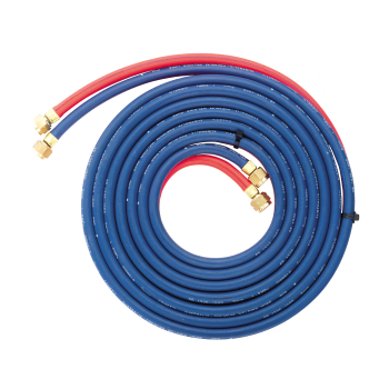 CIGWELD COMET FITTED TWIN HOSE, OXY/ACET 5M - 30M