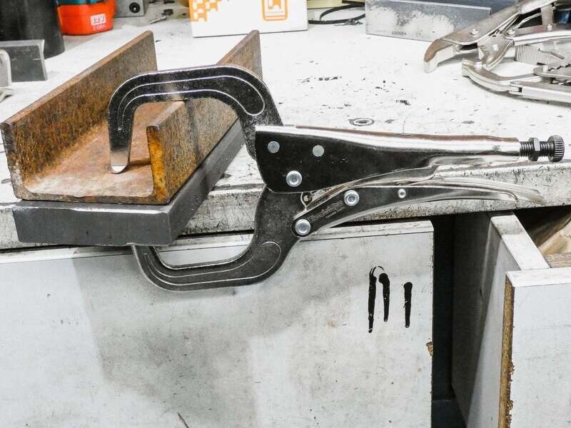 XTREME C-CLAMP GRIPLOX PLIERS W/SWIVEL PADS - 350MM