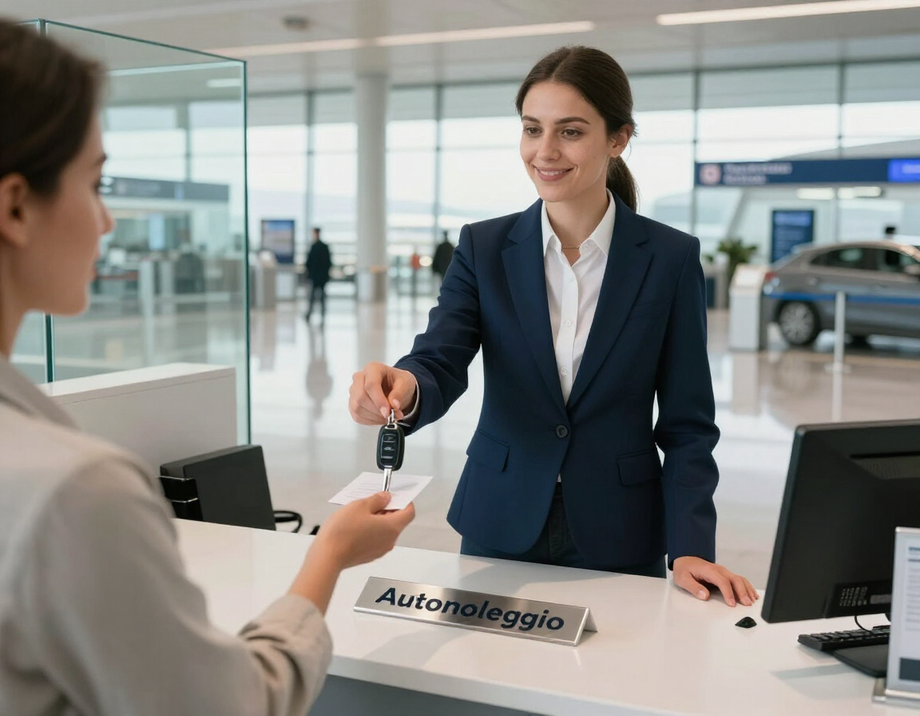 Consegna chiavi autonoleggio a Palermo aeroporto